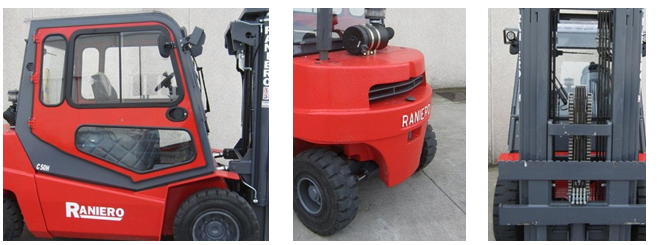 Dízel meghajtású emelőrendszer -  4000/6000 kg 