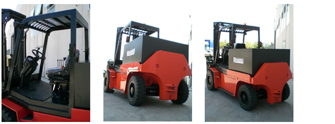 4 kerék, elektromos modell, 7000/15000 kg